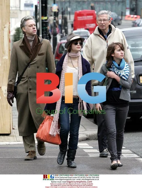 Bob Geldof and daughter Pixie out in London
