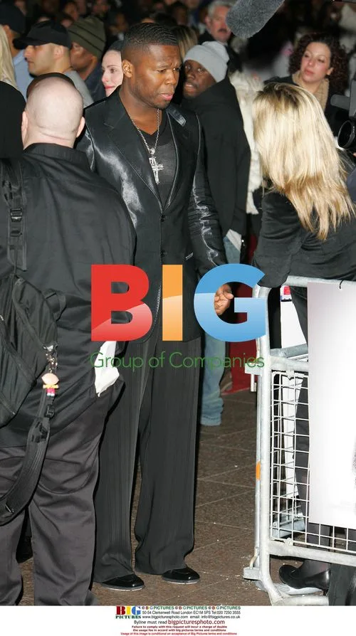 Curtis 50 Cent Jackson at UK Premiere