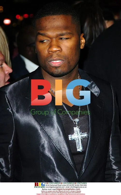 50 Cent at 'Get Rich or Die Tryin'' Premiere