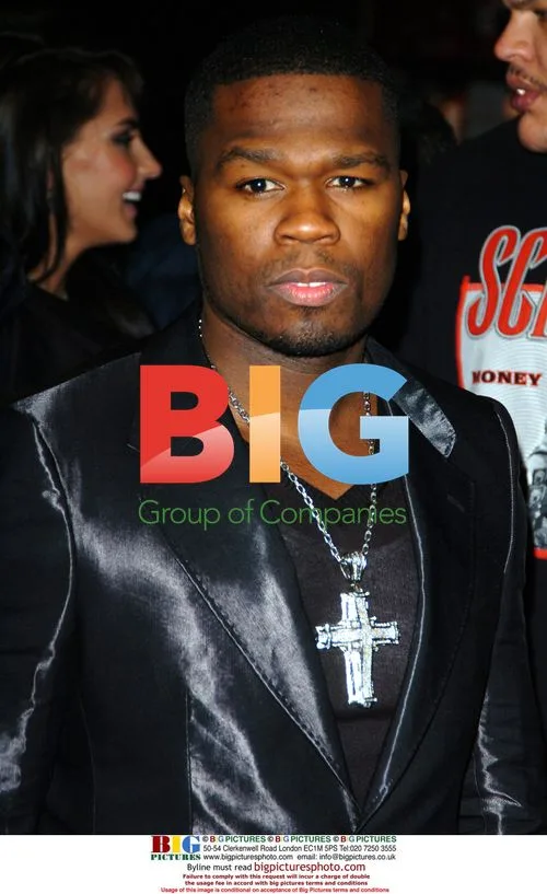 50 Cent at "Get Rich or Die Tryin'" UK Premiere