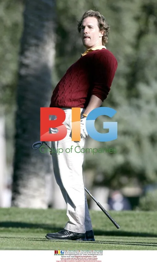 Matthew Conaughey at 47th Bob Hope Classic