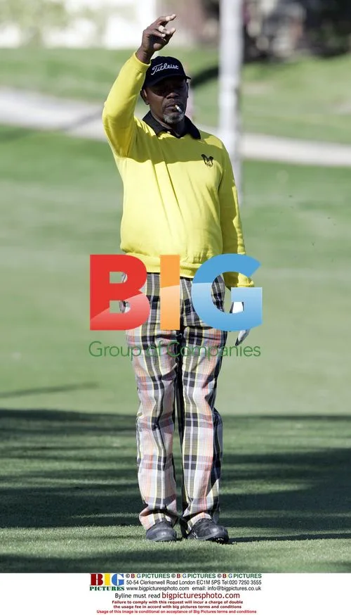 Samuel L. Jackson at Bob Hope Classic