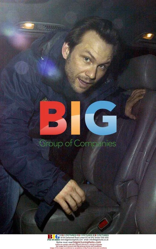 Christian Slater leaves the Ivy with Jonathan Rhys-Myers
