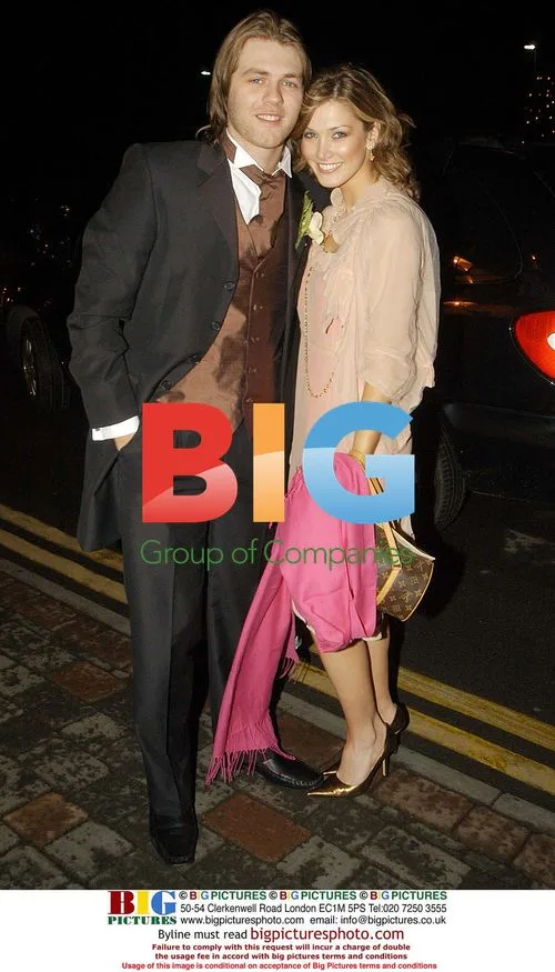 Brian McFadden and Delta Goodrem at Wedding