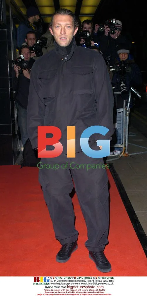 Actor Vincent Cassel at Derailed UK Premiere