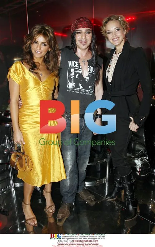 Monica Cruz, Galliano & de Fougerolles at Valentino show