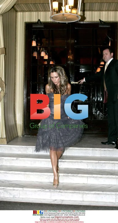 Victoria Beckham leaves Hotel Costes for The Ritz in Paris