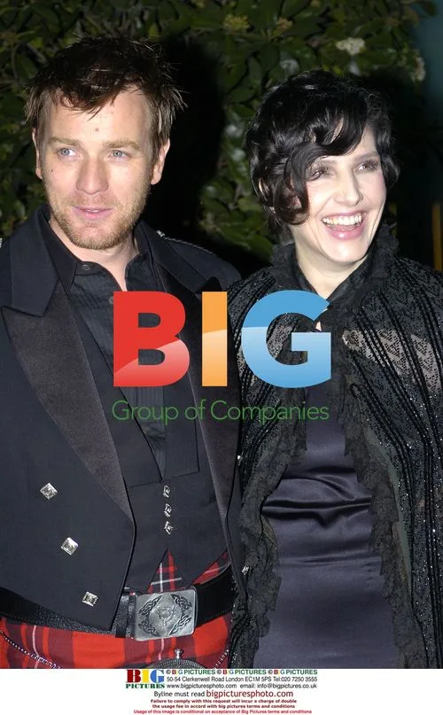 Ewan McGregor and Sharleen Spiteri at Burns Supper