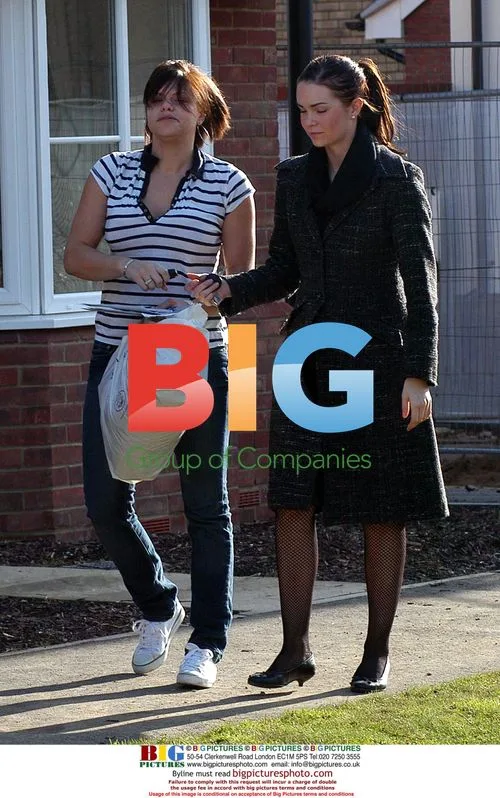Jade Goody Locks Herself Out of Car