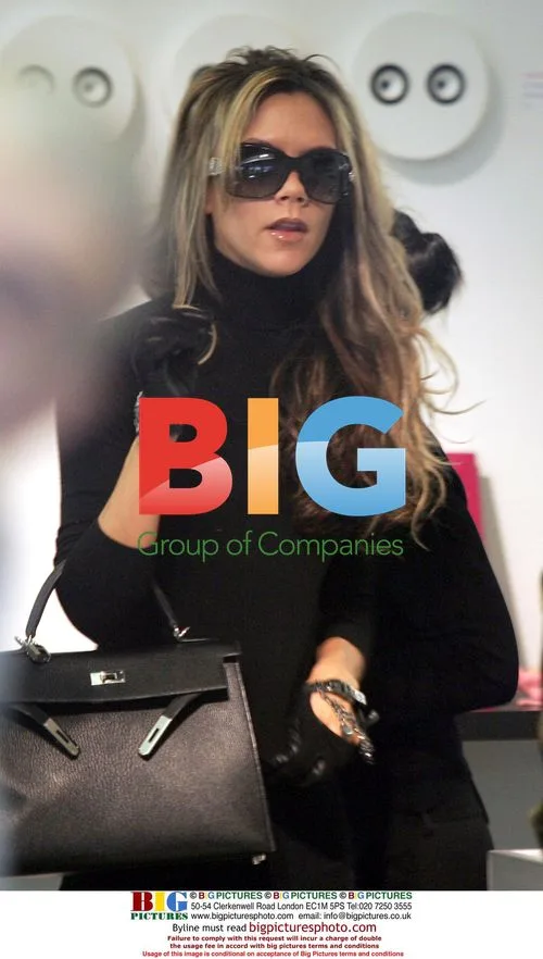 Victoria Beckham at Paris Airport