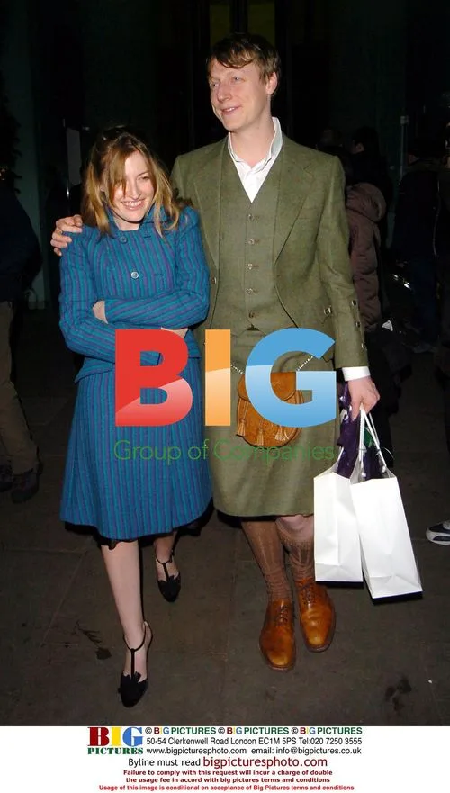 Kelly Macdonald and Dougie Payne at Burns Supper
