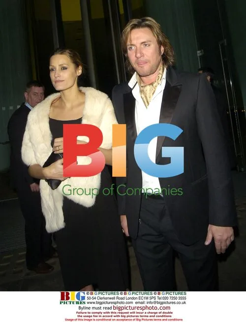 Simon and Yasmin Le Bon leave Burns Supper in London