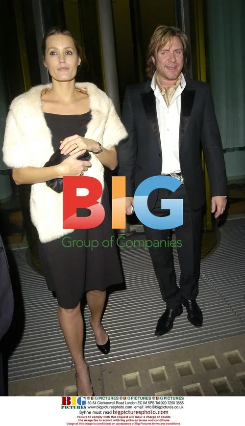 Simon and Yasmin Le Bon leave Burns Supper