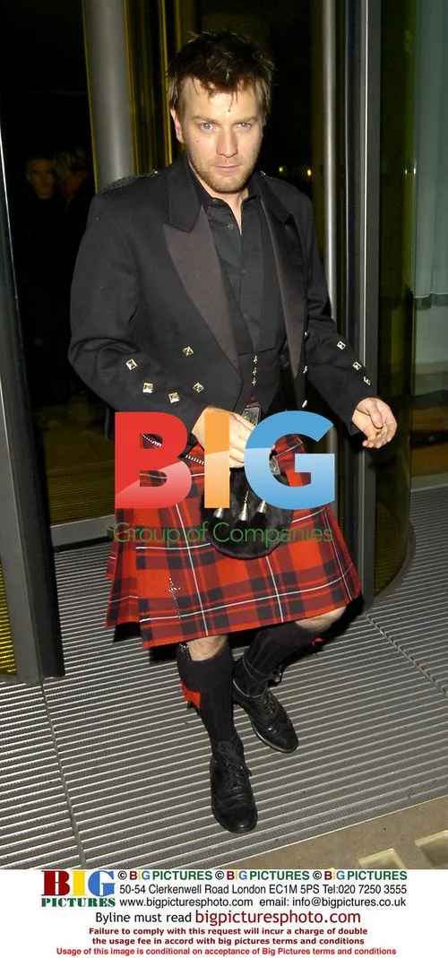 Ewan McGregor at Burns Supper in London