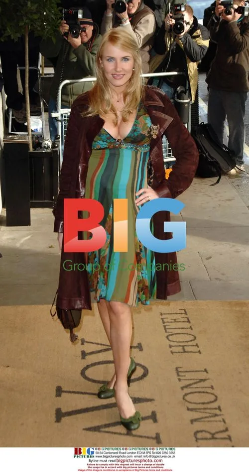 Model Nancy Sorrell at South Bank Show Awards