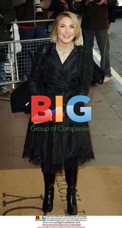 TV Presenter Lisa Rogers at South Bank Show Awards