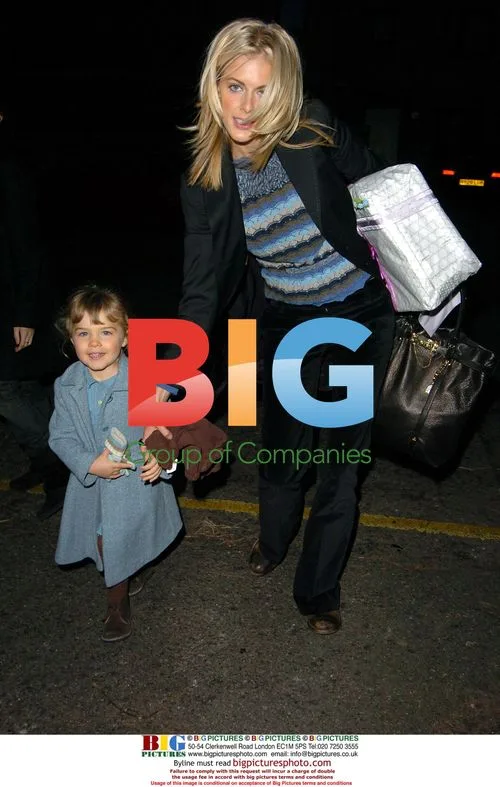Donna Air with kid at Anais Matthews' birthday