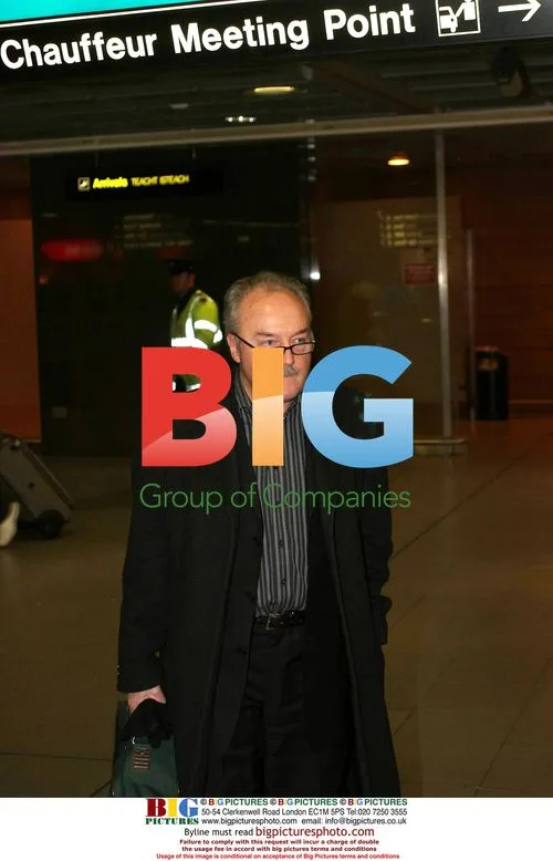 George Galloway Arrives at Dublin Airport