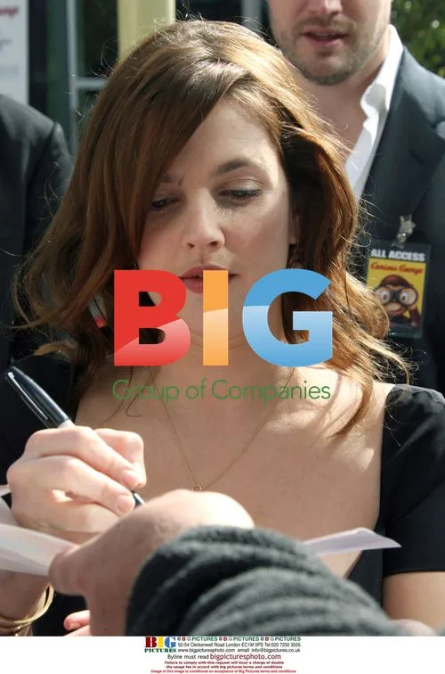 Drew Barrymore at Curious George Premiere