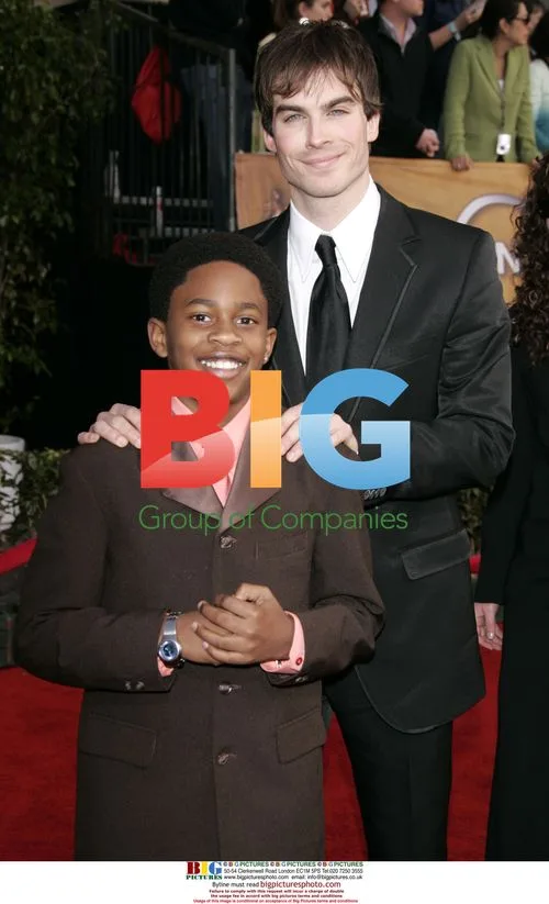 Tyler James Williams and Ian Somerhalder at SAG Awards