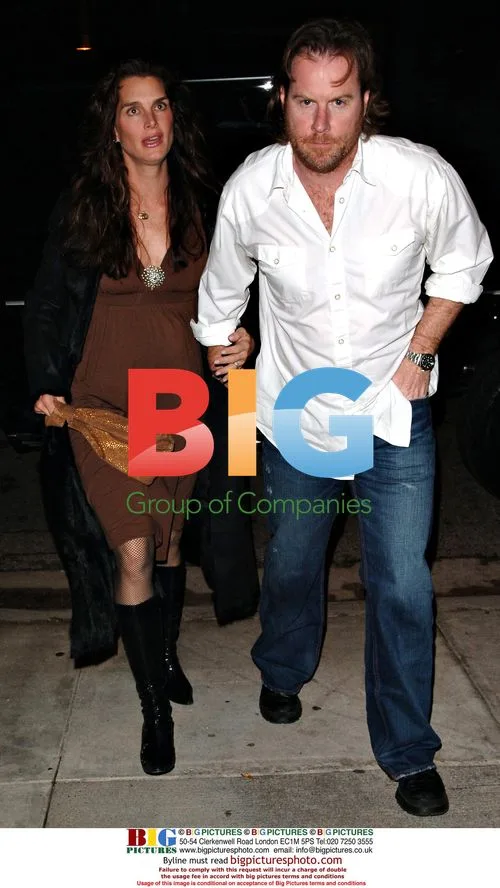Brooke Shields and Chris Henchy at Koi