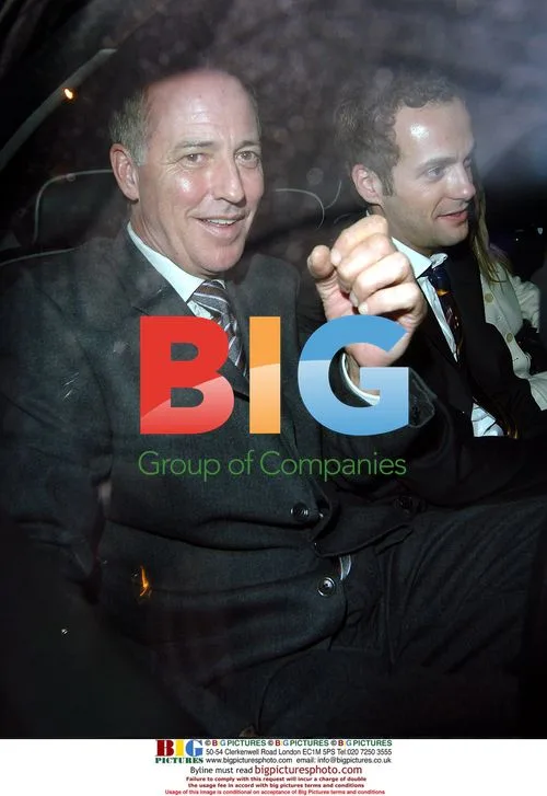 Michael Barrymore and Boyfriend Leave Party