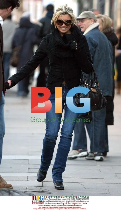 Tina Hobley and daughter out with ex Oliver Wheeler