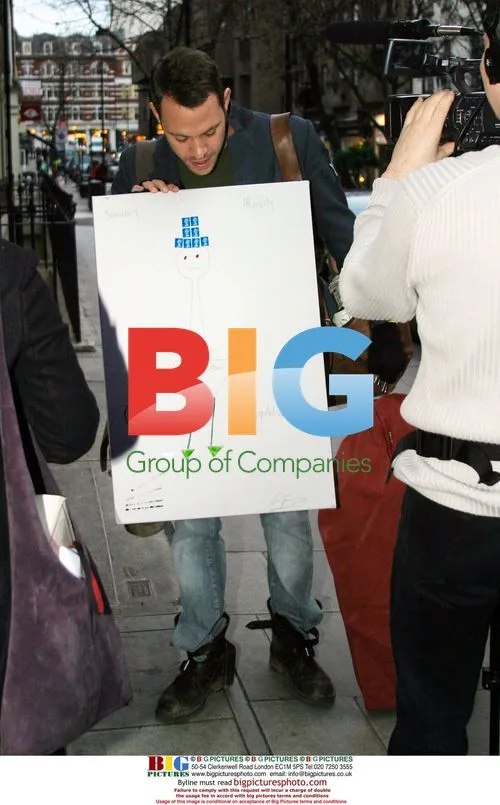Will Young arriving to secret gig