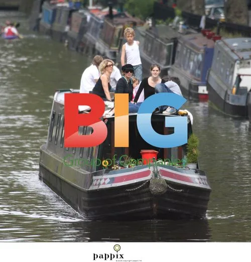 Sadie Frost and son Rafferty on Regents Canal cruise