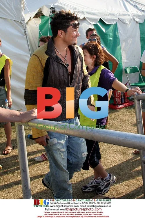Jordan and Peter Andre at Danson Festival