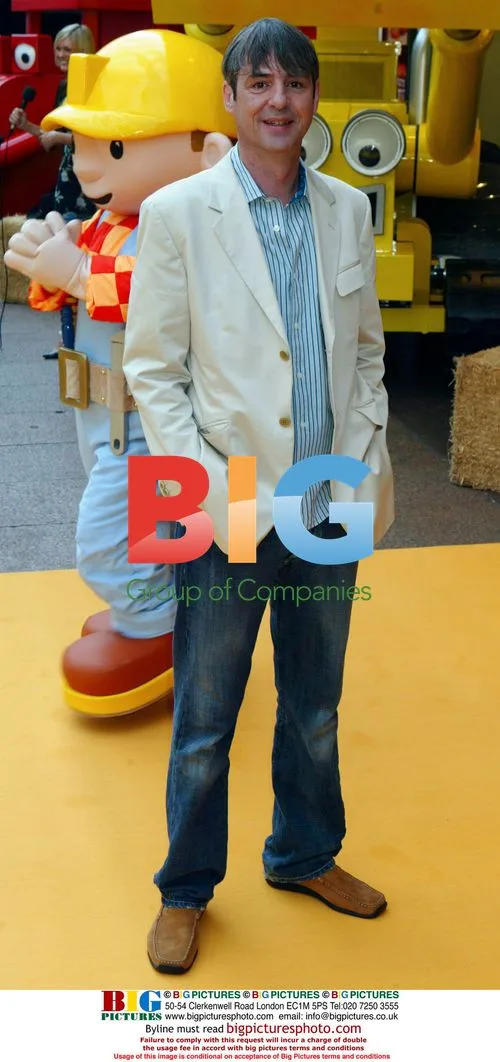 Neil Morrissey at Bob the Builder premiere