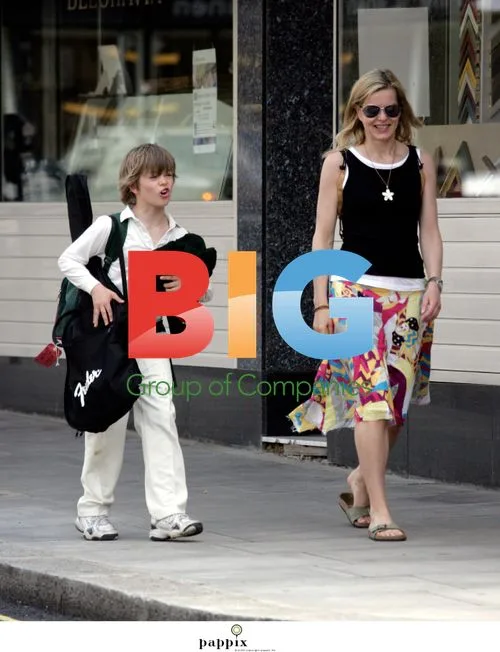 Lady Helen Taylor and son Cassius in London