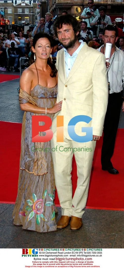 Jack Davenport, Michelle Gomez at "Pirates of the Caribbean" premiere