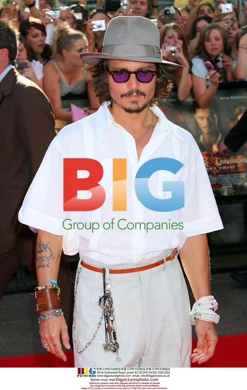 Johnny Depp at 'Pirates' European Premiere