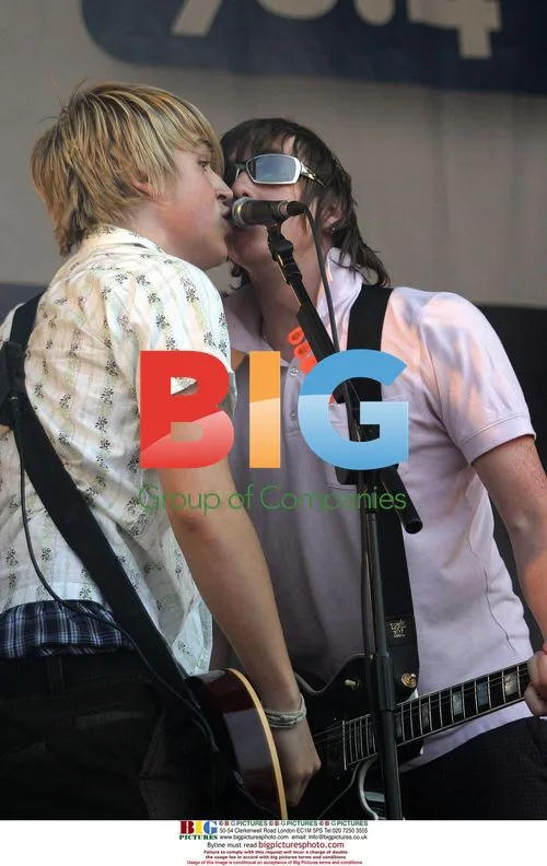 MCFLY at Wave Party in Swansea, Wales