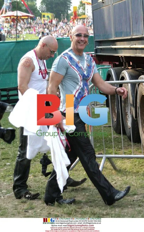 RIGHT SAID FRED at Wave Party in Swansea