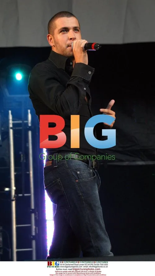 SHAYNE WARD at Wave Party in Singleton Park