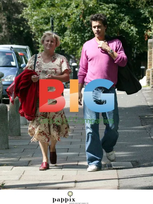 Jeremy Edwards out with mother in London