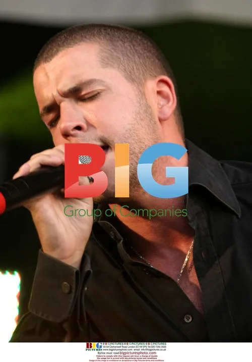 SHAYNE WARD at Wave Party in Swansea, Wales