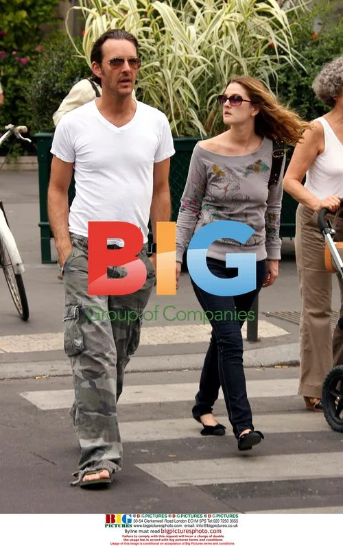Drew Barrymore strolls in Paris