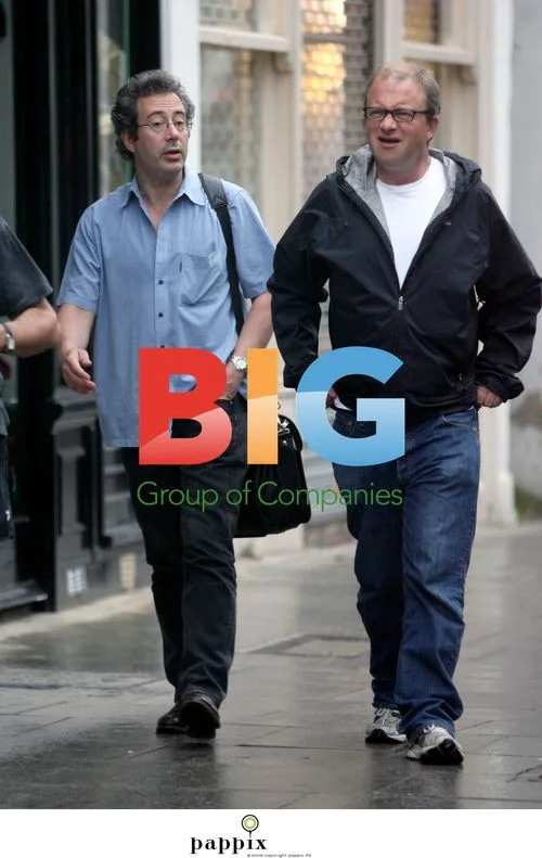 Ben Elton and Harry Enfield