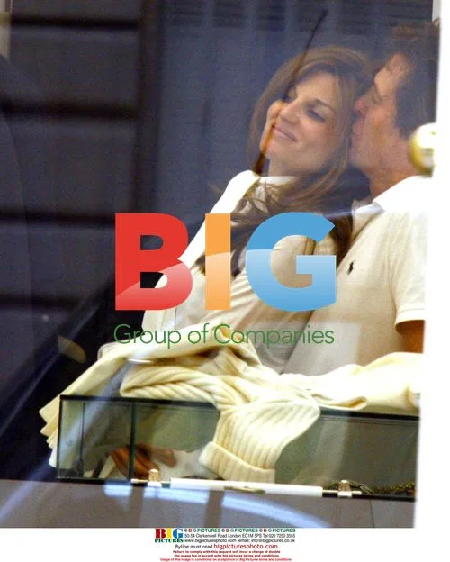 Hugh Grant and Jemima Khan Shop in Paris