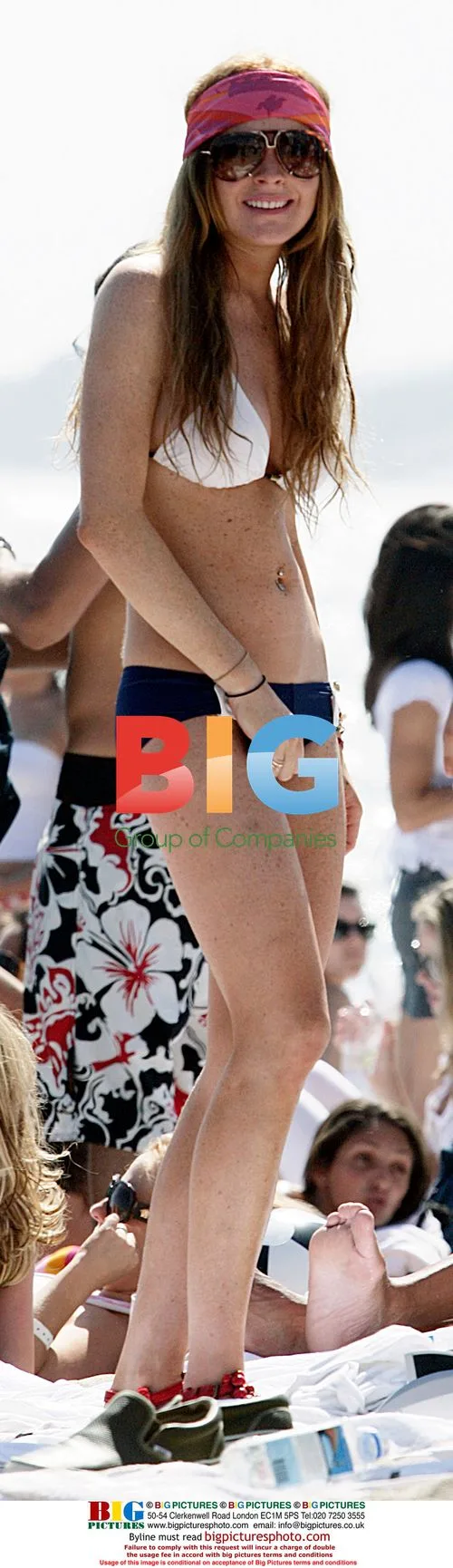 Lindsay Lohan's 20th Birthday Beach Bash