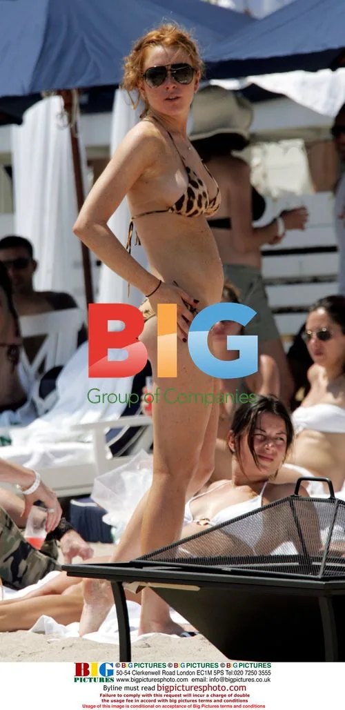 Lindsay Lohan's 20th birthday beach bash in Malibu