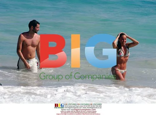 Tamzin Outhwaite and Tom Ellis Enjoy Caribbean Vacation