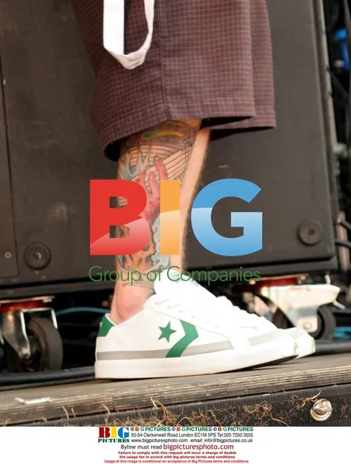 Danny of McFly performing at Party in the Park