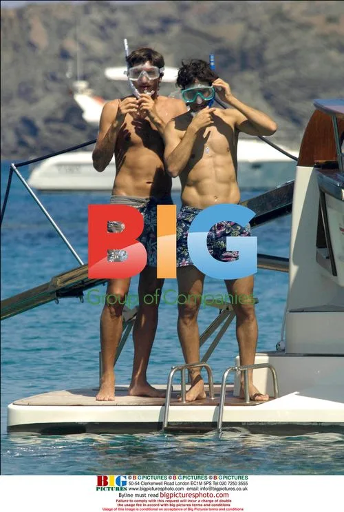 Raul Gonzalez and family on Menorca