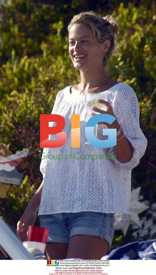 Caroline Murphy at Malibu Beach House Party