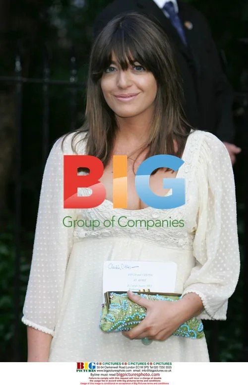 Claudia Winkleman at David Frost's Party