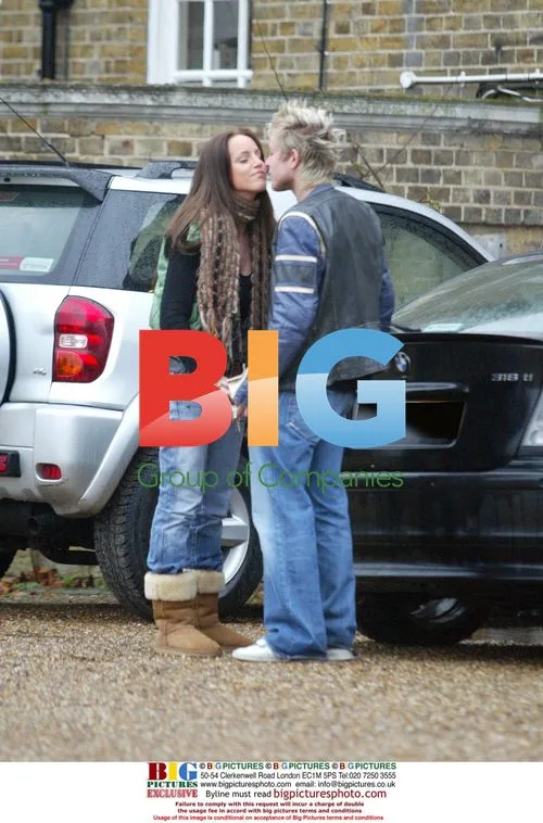 Lee Otway leaves hotel with girlfriend Danielle Mason